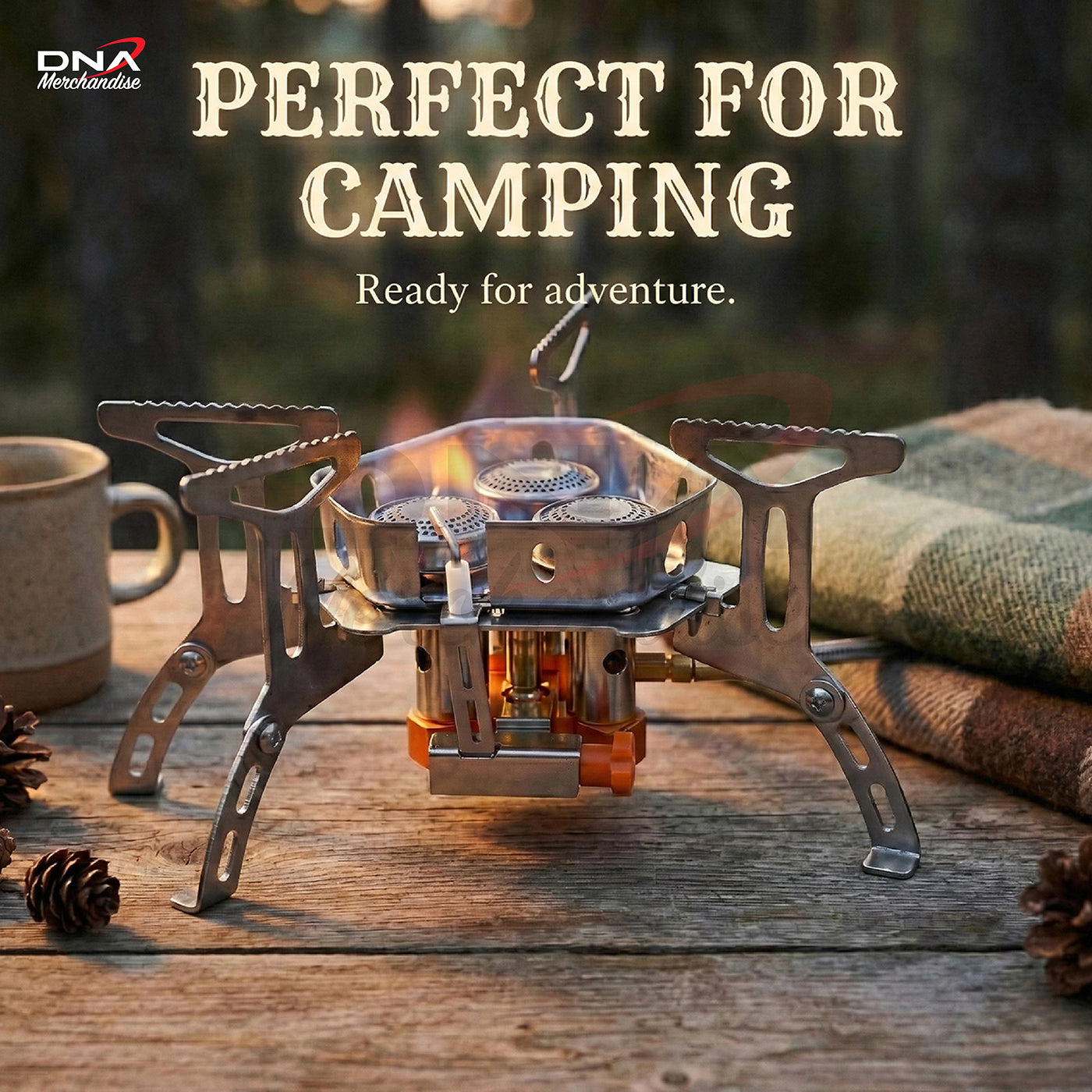 5800W Portable Butane Burner Gas Camping Stove Outdoor || DNA Merchandise