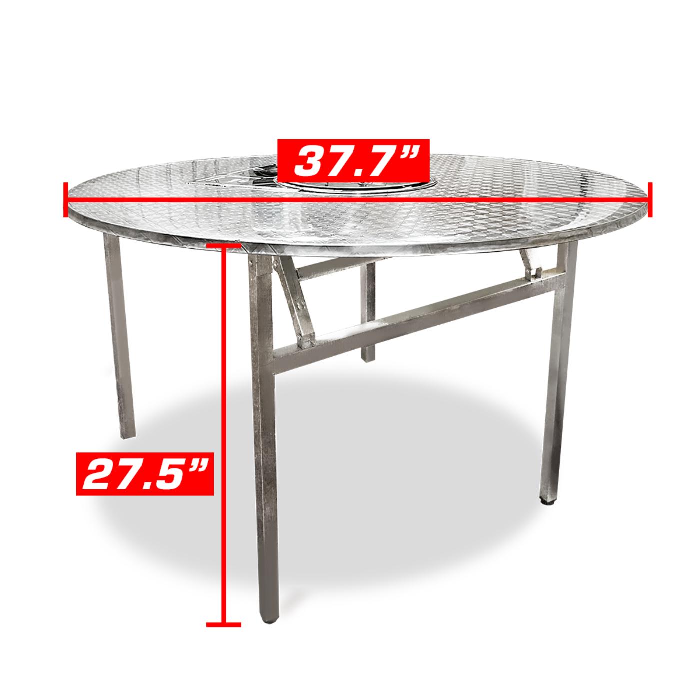 [SALE] Foldable Korean BBQ Table – Small Charcoal Set