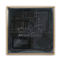 Korean Togo Box 9.75X9.75x2.5" 50/100/200pc S-2