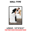 CUSTOM LED SIGN WALL TYPE 12"X16.5" LEW-B
