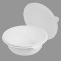 Korean Togo Box Ø7.5X3" 1100ML/37OZ 50/100/300pc K-4