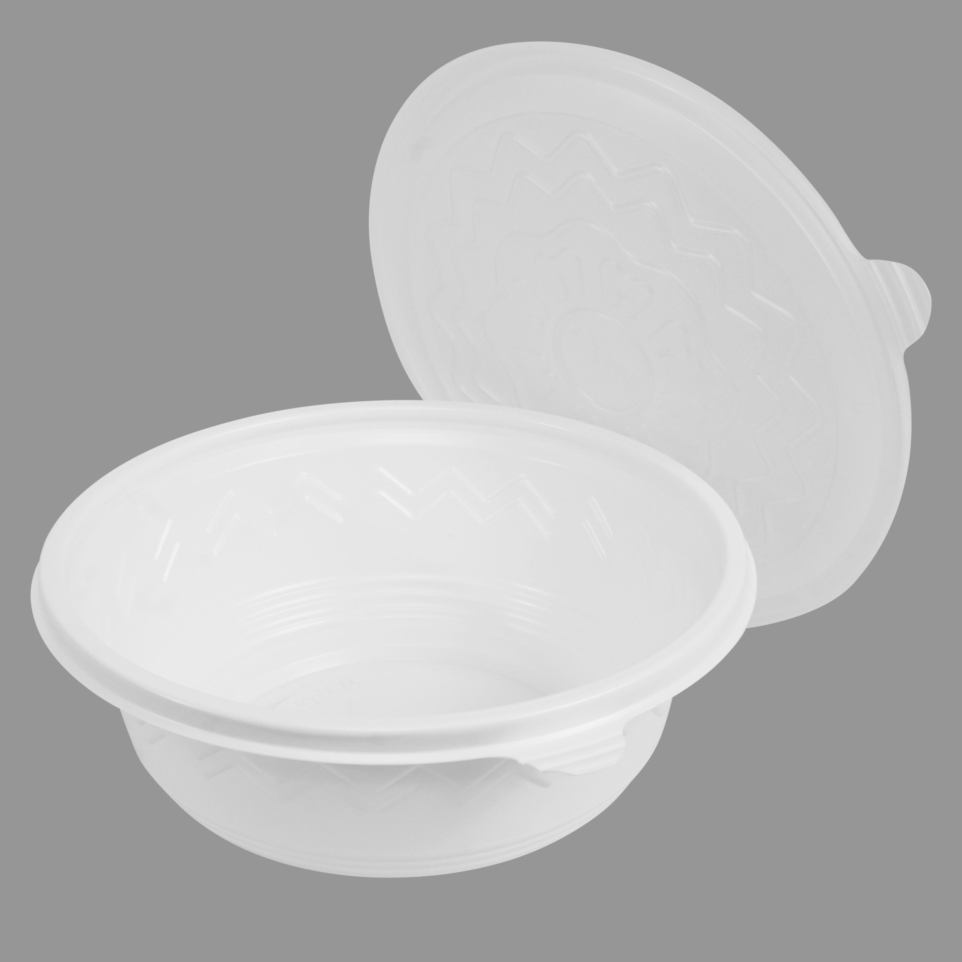 Korean Togo Box Ø7.5X3" 1100ML/37OZ 50/100/300pc K-4