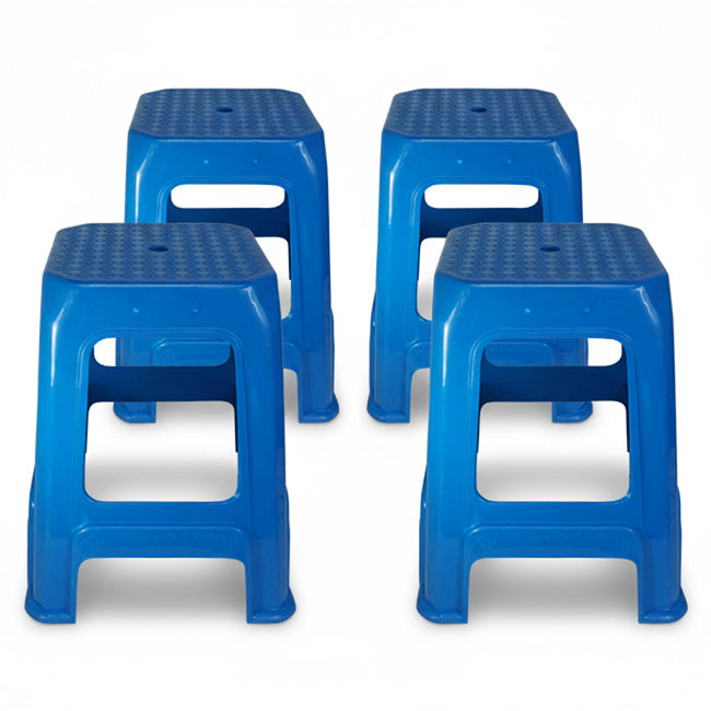 DNA Krazy BBQ Blue Plastic Stool Set CK