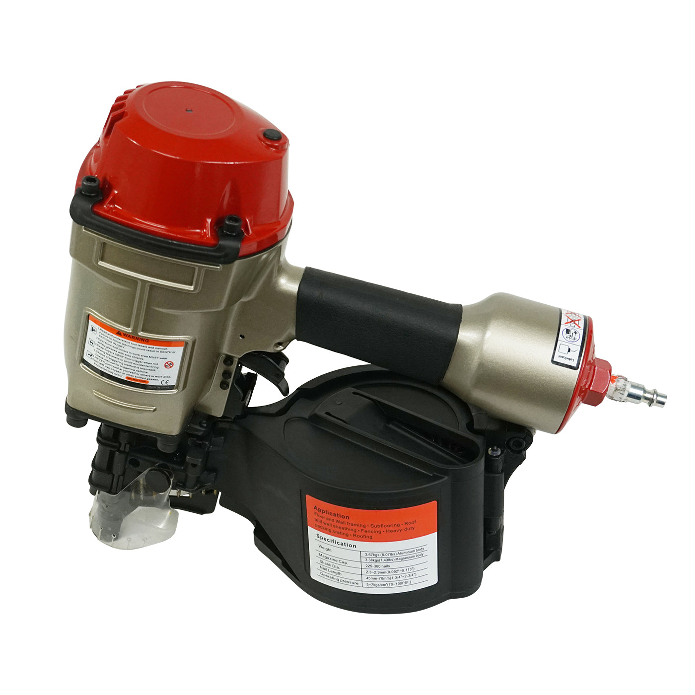 Industrial Coil Nailer Pallet Nail Gun (CN70)
