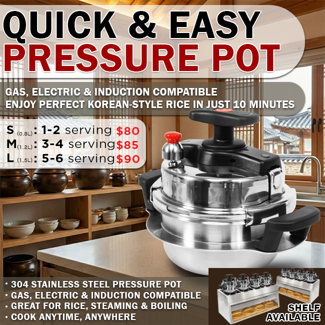Rice Cooker (Pressure Pot) S/M/L