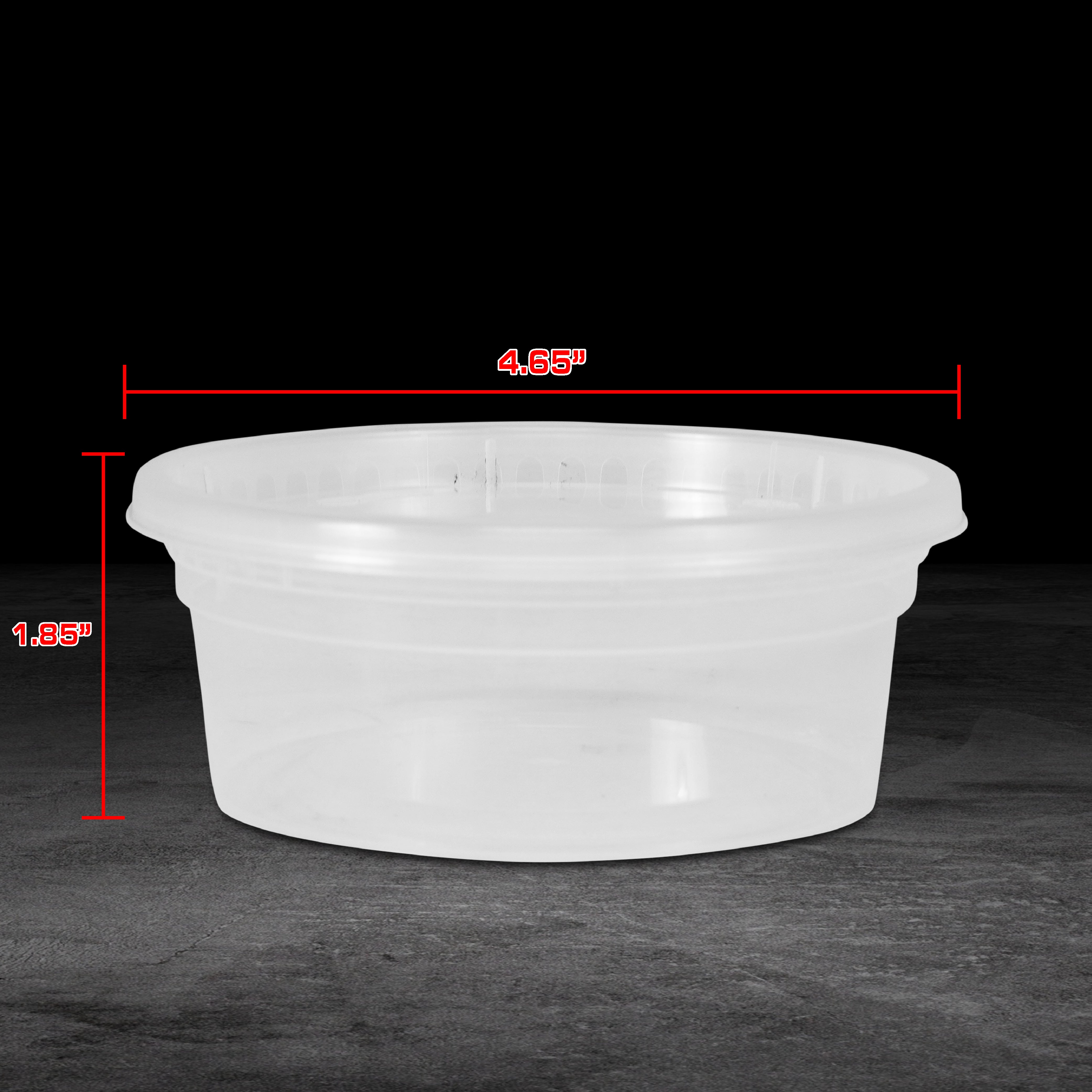 [SALE] Korean Togo Box Ø4.65X1.85" 50/100/600pcs K-16