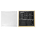 Korean Togo Box 10.04x10.04x2.58" 50/100/200pc K-21