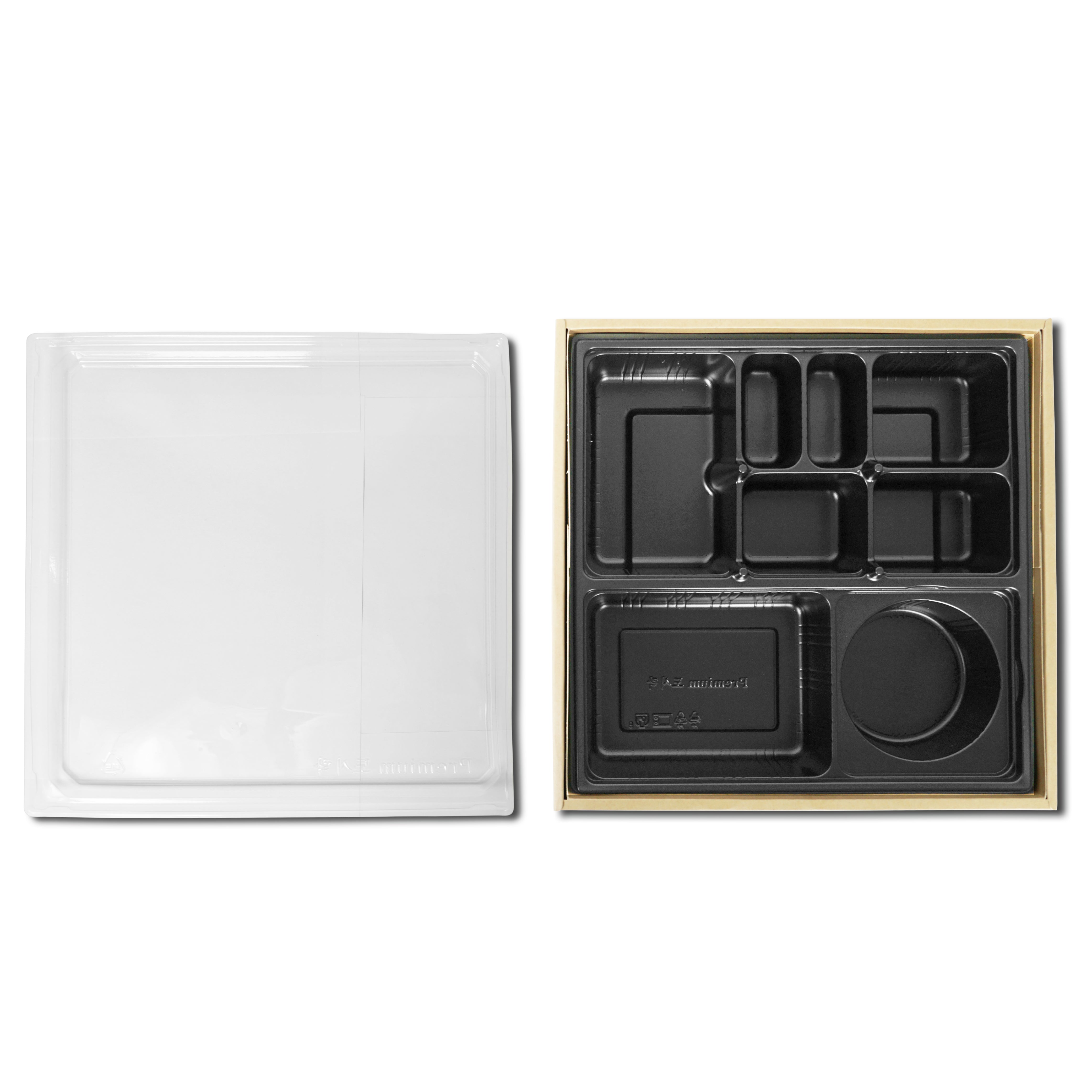 Korean Togo Box 10.04x10.04x2.58" 50/100/200pc K-21