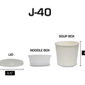 Japanese Togo Box 5.5X4" 50/100/500pc/Box J-40