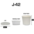 Japanese Togo Box 5.5X5" 50/100/500pc/Box J-42